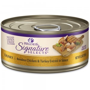 Wellness Cat Core Signature Selects Chunky Boneless Chicken & Turkey 5.3oz